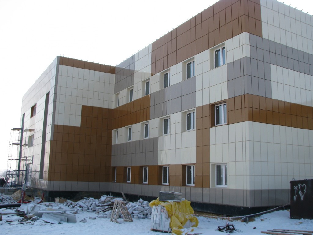 вентилируемые фасады из камня Климовск