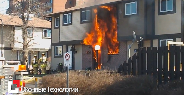 Противопожарное остекление в жилых зданиях Климовск