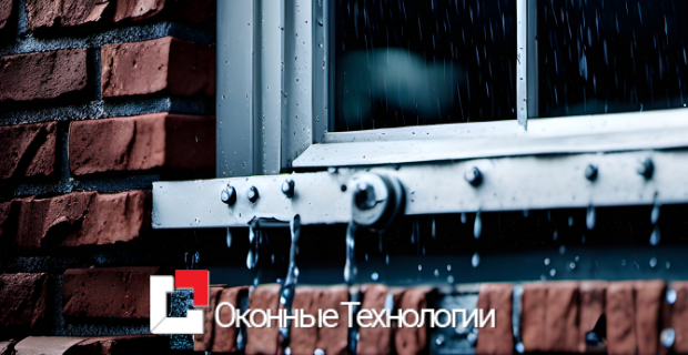 Выбор и установка водоотливов для пластиковых окон Климовск
