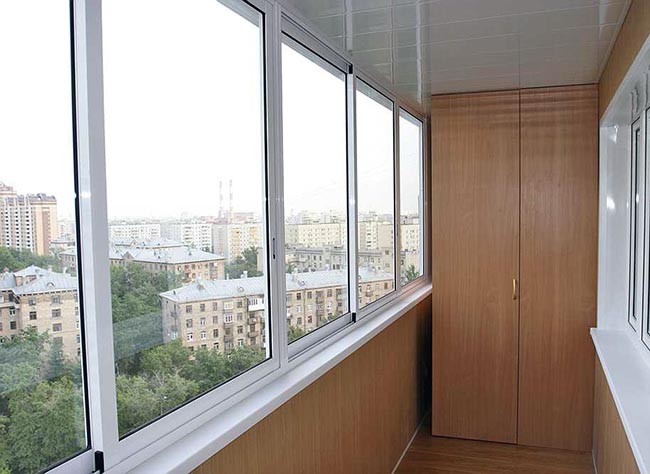 Остекление окон лоджий и балконов в Климовск Климовск