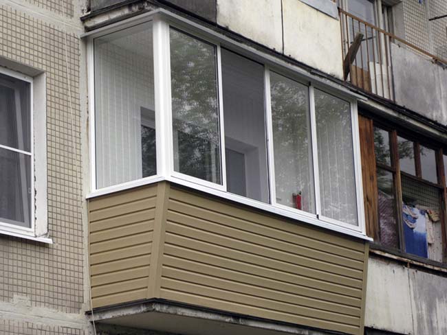 Сколько стоит застеклить балкон 3 метра по цене от производителя Климовск