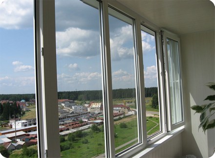 пластиковое окно балконное Климовск