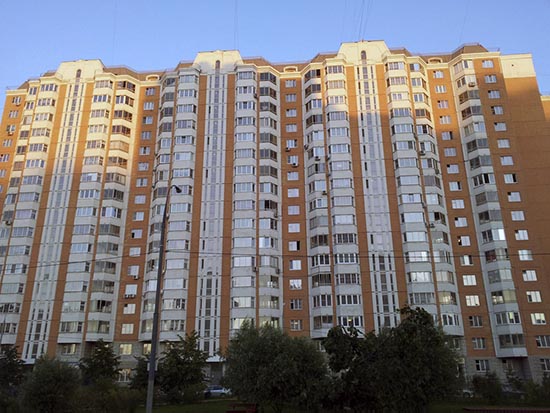 Остекление балконов и лоджий в доме серии П44Т Климовск