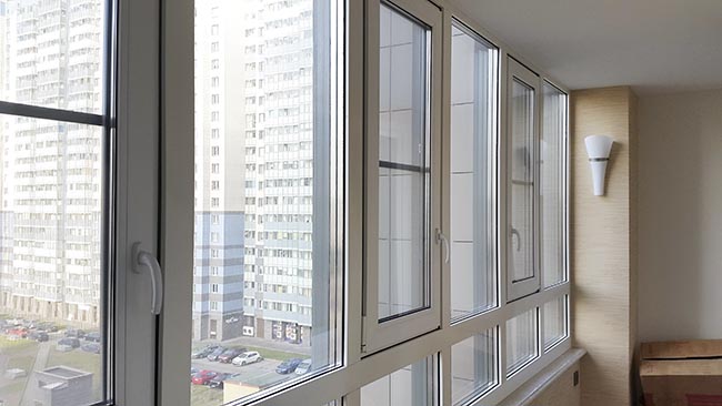 Металлопластиковое остекление балконов Климовск