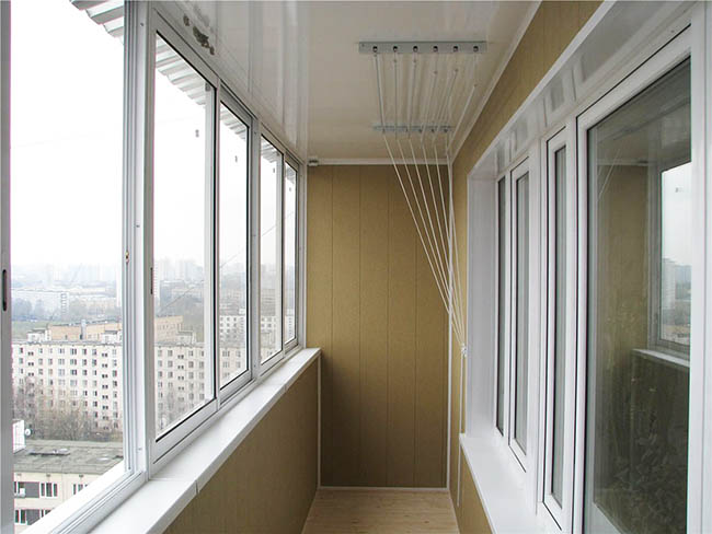 Металлическое стальное остекление балконов Климовск